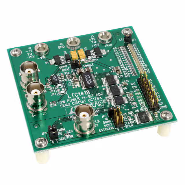 DC178A Analog Devices Inc.  Cartes d'évaluation - Convertisseurs analogique-numérique (CAN)